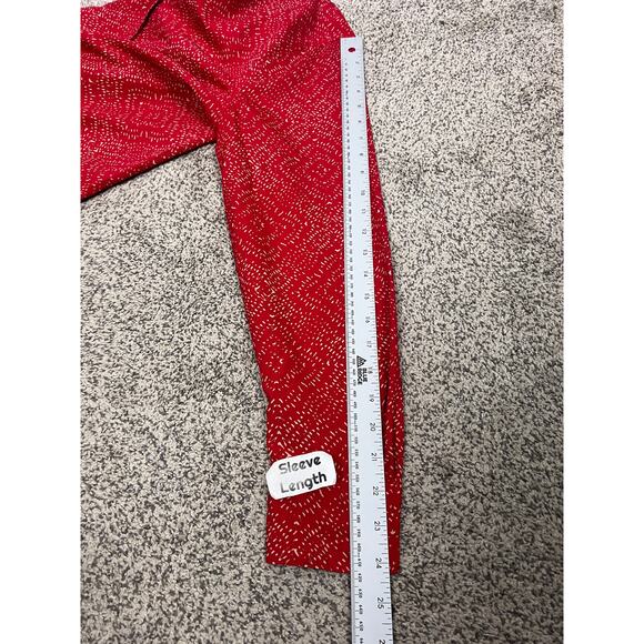 Lauren Ralph Lauren Womens L Mandarin Collar Preppy Career Office Staple Tunic - Picture 10 of 11